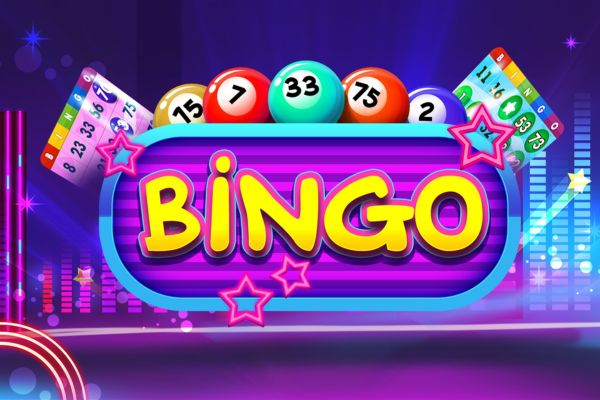 Interfaz moderna de bingo online España con cartones y números ganadores